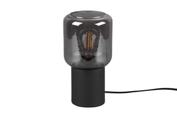 Trio Lighting Nico bordlampe E27 matt sort - Matt svart - Belysning - Innendørsbelysning & Lamper - Nattlampe - Nattlampe bord