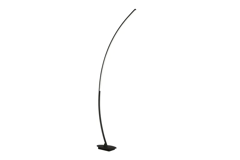 Trio Lighting Solo LED plafond matt sort, Matt svart