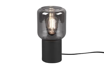 Trio Lighting Nico bordlampe E27 matt sort - Matt svart - Belysning - Innendørsbelysning & Lamper - Nattlampe - Nattlampe bord