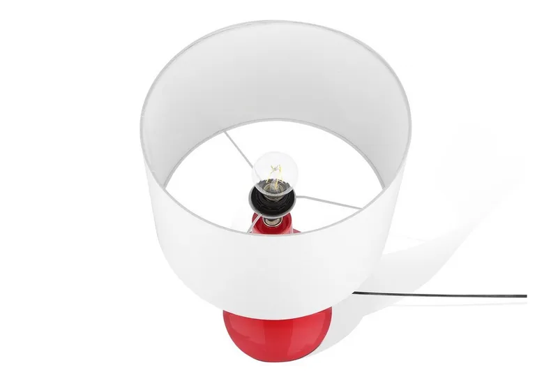 Triversa Bordlampe 32 cm - Rød - Belysning - Innendørsbelysning & Lamper - Bordlampe