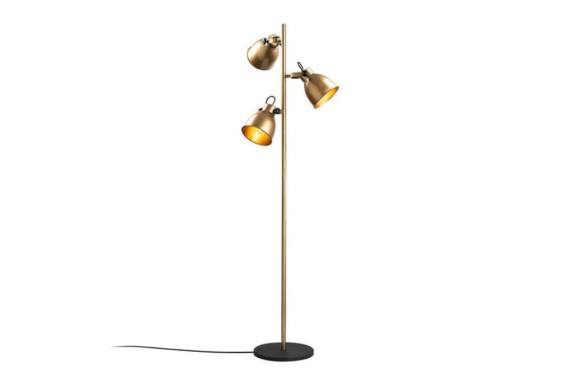 Gulvlampe Elber Gull - Gull - Belysning - Innendørsbelysning & Lamper - Soveromslampe