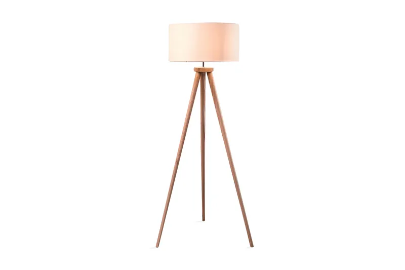 Nitra Gulvlampe 142 cm, Hvit