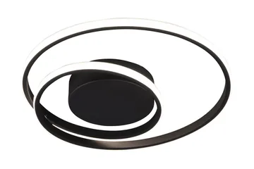 Trio Lighting Zibal LED plafond matt sort - Matt svart - Belysning - Innendørsbelysning & Lamper - Taklampe - Pendellamper & Hengelamper