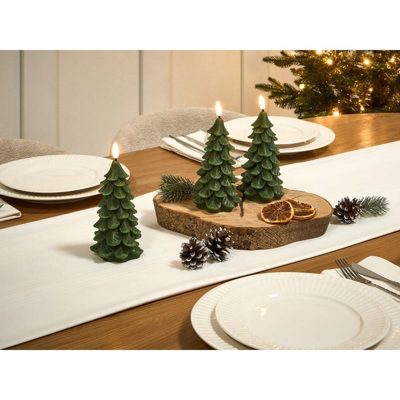 LED-lys Veloura Set med 3 - Innredning - Julepynt & helgedekorasjon - Julepynt & juledekorasjon - Lys jul