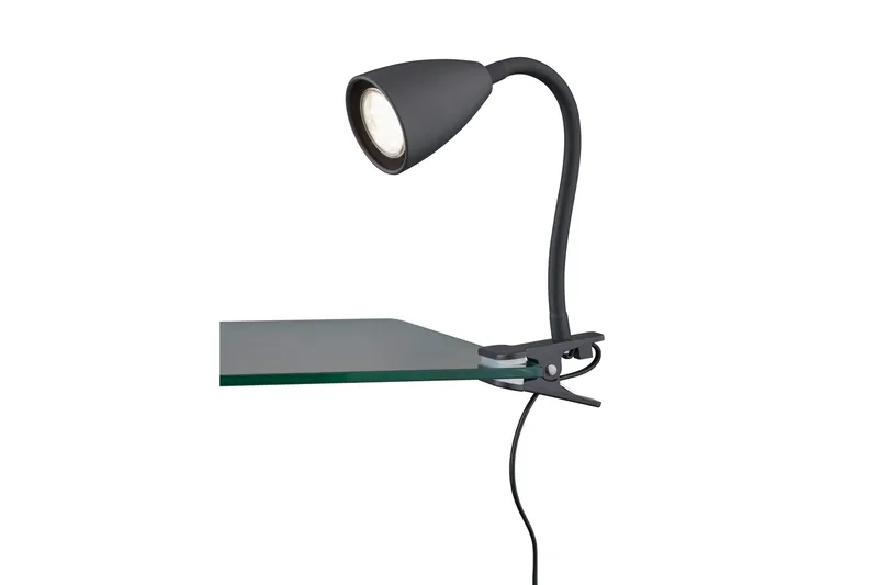 Trio Lighting Wanda Klemlampe GU10 Matt Svart