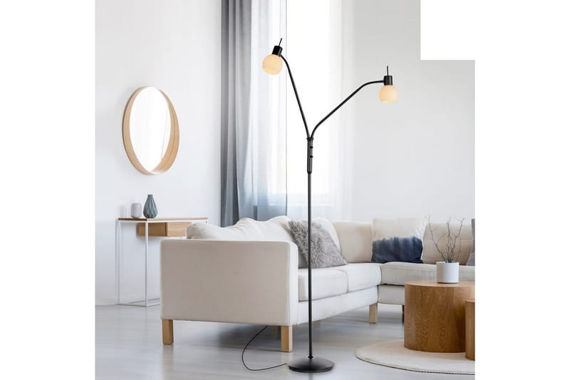 Loki Just Light Gulvlampe - Belysning - Innendørsbelysning & Lamper - Gulvlampe - Toarmet gulvlampe