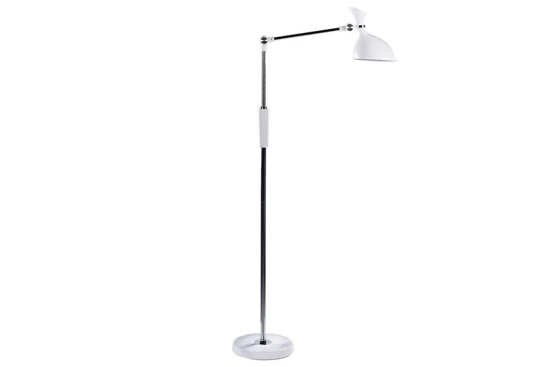 Medro Gulvlampe 169 cm, Svart/Hvit