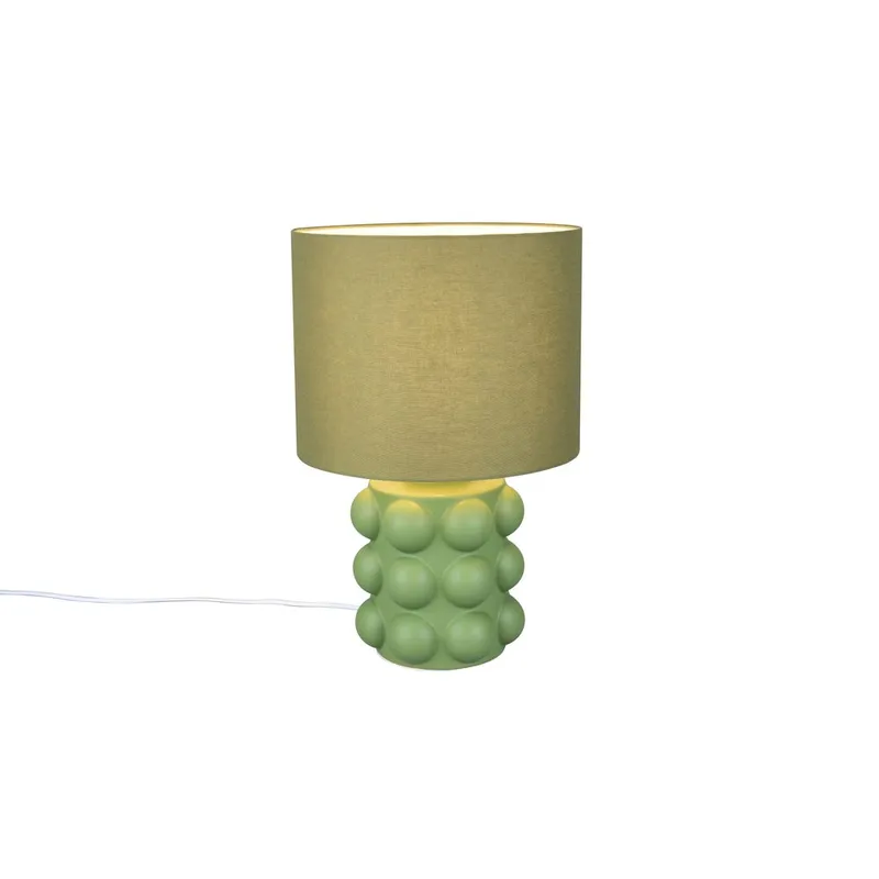 Bordlampe TRIO Kate - 47 cm, Grønn - Belysning - Innendørsbelysning & Lamper - Nattlampe - Nattlampe bord