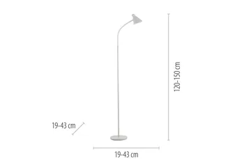 Pixie Just Light Gulvlampe - Belysning - Innendørsbelysning & Lamper - Soveromslampe