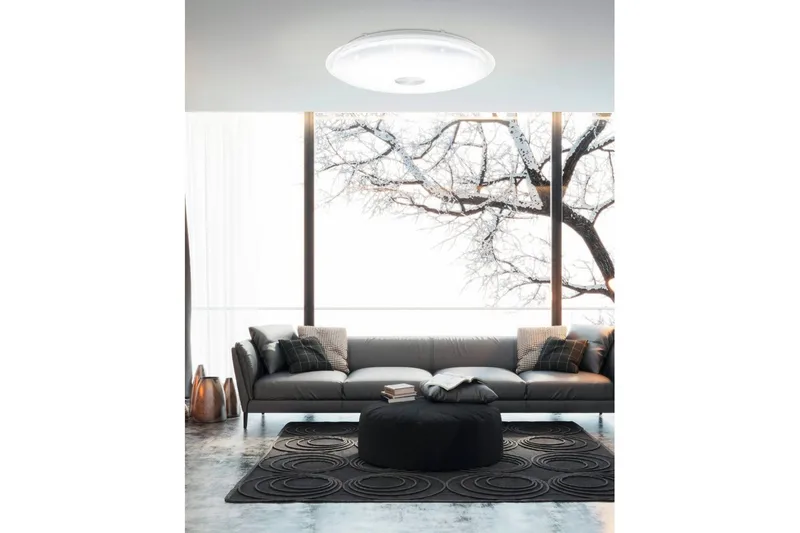 Vegg-/Taklampe Eglo Lanciano 1 560 mm - Hvit - Belysning - Innendørsbelysning & Lamper - Soveromslampe