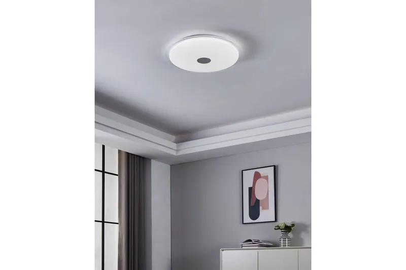 Vegg-/Taklampe Eglo Lanciano 1 560 mm - Hvit - Belysning - Innendørsbelysning & Lamper - Soveromslampe