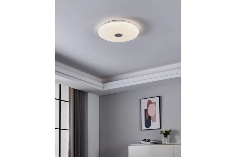 Vegg-/Taklampe Eglo Lanciano 1 560 mm - Hvit - Belysning - Innendørsbelysning & Lamper - Soveromslampe