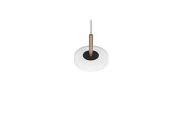 Pendel TRIO Celeste 1-del, Matt svart/hvit/kaffebrun - 1-del, Matt svart/hvit/kaffebrun - Belysning - Innendørsbelysning & Lamper - Taklampe - Pendellamper & Hengelamper