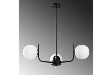 Taklampe Gevir Svart - Svart - Belysning - Innendørsbelysning & Lamper - Taklampe - Pendellamper & Hengelamper