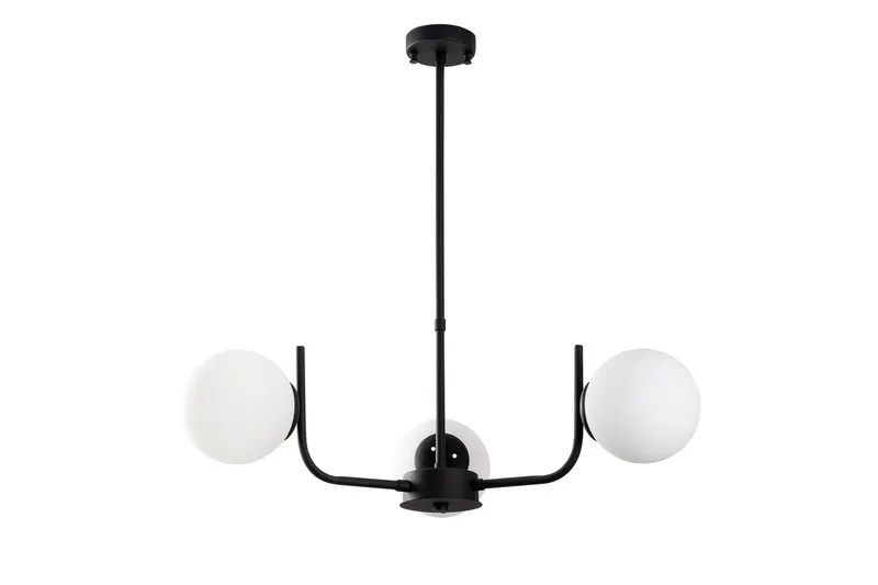 Taklampe Gevir Svart - Svart - Belysning - Innendørsbelysning & Lamper - Taklampe - Pendellamper & Hengelamper