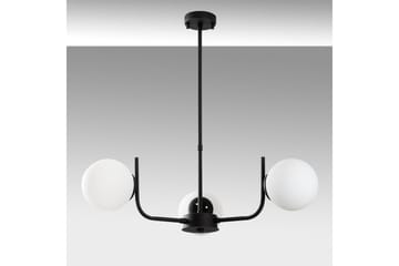 Taklampe Gevir Svart - Svart - Belysning - Innendørsbelysning & Lamper - Taklampe - Pendellamper & Hengelamper