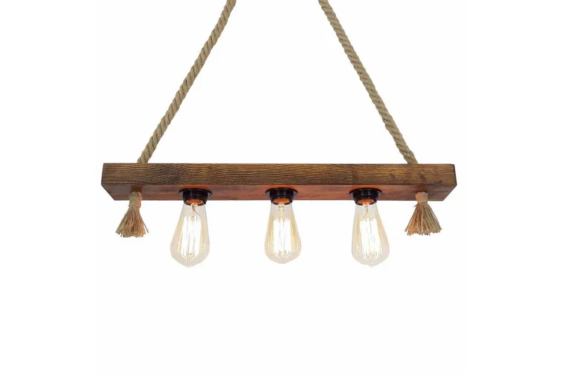 Taklampe Kutuk Valnøtt - Brun - Belysning - Innendørsbelysning & Lamper - Taklampe - Pendellamper & Hengelamper