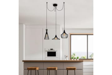 Taklampe Mezopotamia Svart - Svart - Belysning - Innendørsbelysning & Lamper - Taklampe - Pendellamper & Hengelamper