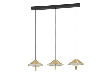 Takpendel Eglo Paraguay Messing med 3 Lamper - Belysning - Innendørsbelysning & Lamper - Taklampe - Pendellamper & Hengelamper