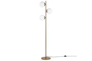 Thaslo Gulvlampe 153 cm - Gull/Hvit - Belysning - Innendørsbelysning & Lamper - Soveromslampe