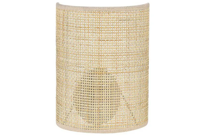 Vägglampa Brun