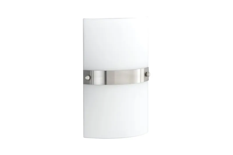 Kvadrat Vegglampe Kvadrat, Hvit/Lysegrå