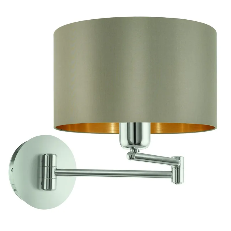 Vegglampe Maserlo, 23 cm