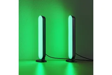 Trio Lighting Game LED Bordlampe 2-pack Svart RGB - Belysning - Innendørsbelysning & Lamper - Vinduslampe - Vinduslampe på fot