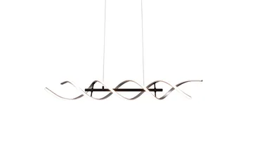Sequence LED-Pendellampe Børstet Aluminium/Matt Svart - Trio Lighting - Belysning - Innendørsbelysning & Lamper - Vinduslampe - Vinduslampe hengende