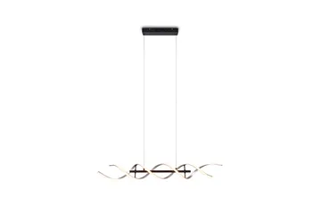 Sequence LED-Pendellampe Børstet Aluminium/Matt Svart - Trio Lighting - Belysning - Innendørsbelysning & Lamper - Vinduslampe - Vinduslampe hengende
