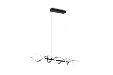 Sequence LED-Pendellampe Børstet Aluminium/Matt Svart - Trio Lighting - Belysning - Innendørsbelysning & Lamper - Vinduslampe - Vinduslampe hengende
