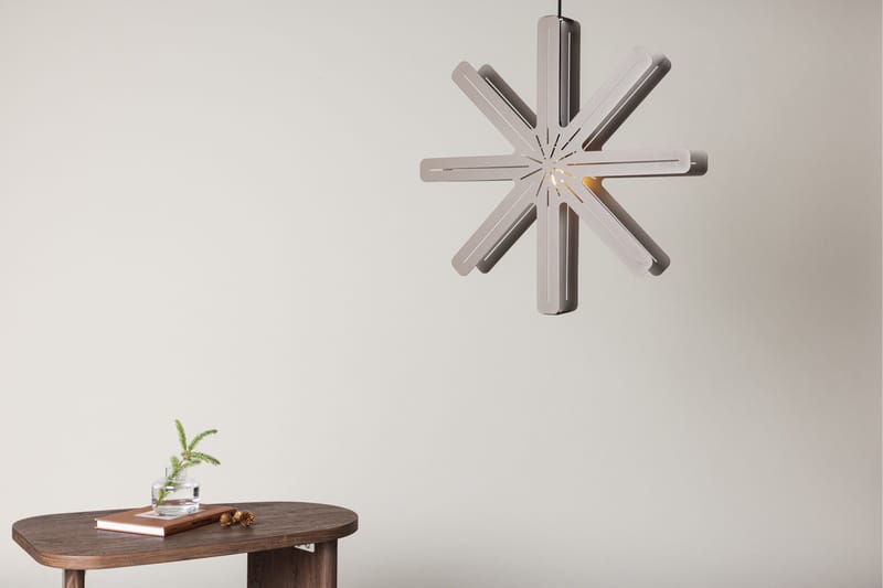 Säfsen Adventsstjerne / Julelampe 60 cm - Mokka - Belysning - Julebelysning - Julelys