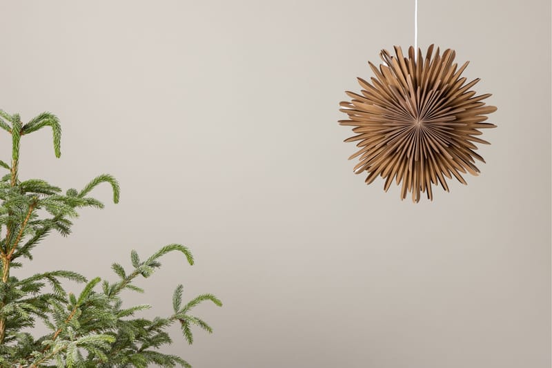 Sälen Adventsstjerne / Julelampe 35 cm - Brun - Belysning - Julebelysning - Julelys
