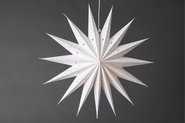 Lindvallen Adventsstjerne / Julelampe 60 cm - Hvid - Belysning - Julebelysning - Julelys