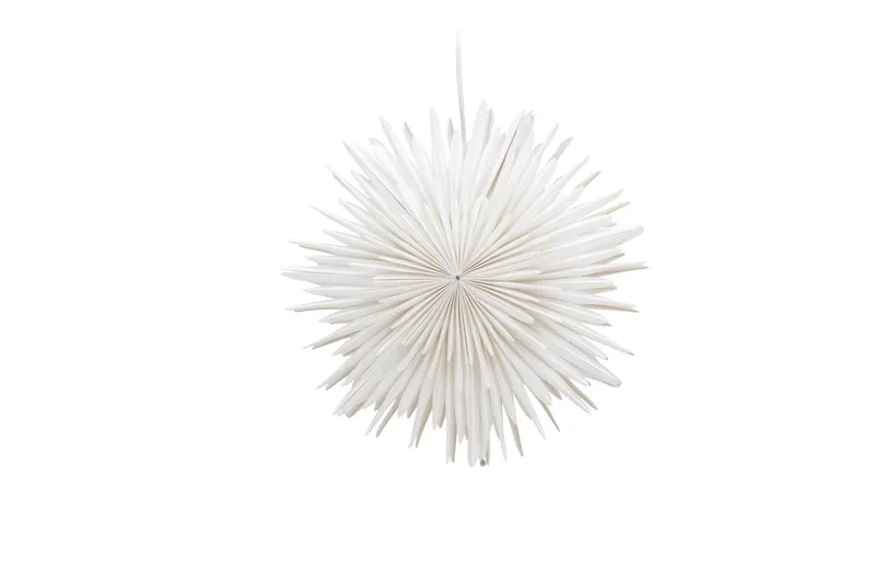 Sälen Adventsstjerne / Julelampe 35 cm, Hvid