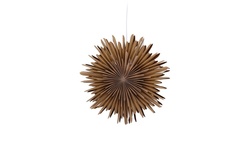 Sälen Adventsstjerne / Julelampe 35 cm, Brun