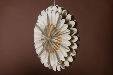 Järvsön Adventsstjerne / Julelampe 60 cm - Beige - Belysning - Julebelysning - Julelys
