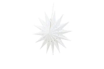 Lindvallen Adventsstjerne / Julelampe 51 cm - Hvid - Belysning - Julebelysning - Julelys