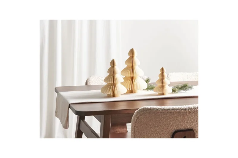 Prydnadsfigur Beliani Nilgiri Beige - Belysning - Julebelysning - Øvrig julebelysning