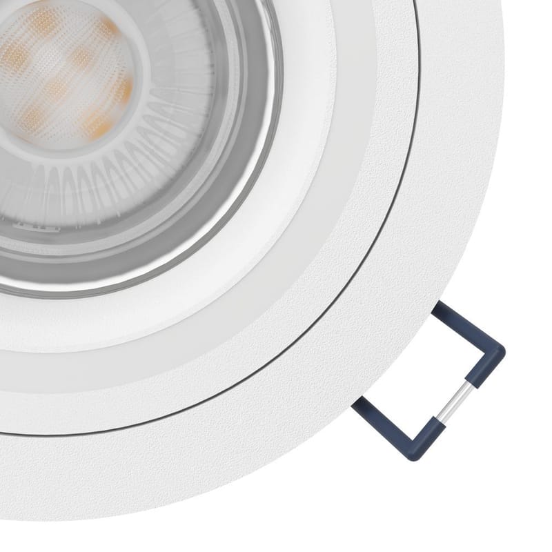 Innfelt lampe Carosso 93 mm - Hvit - Belysning - Lyspærer & lyskilder - Spotlights & downlights