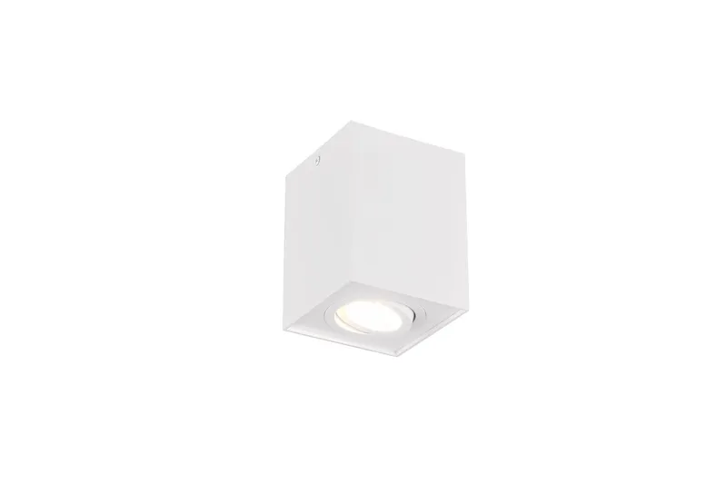 Trio Lighting Biscuit plafond GU10 matt hvit