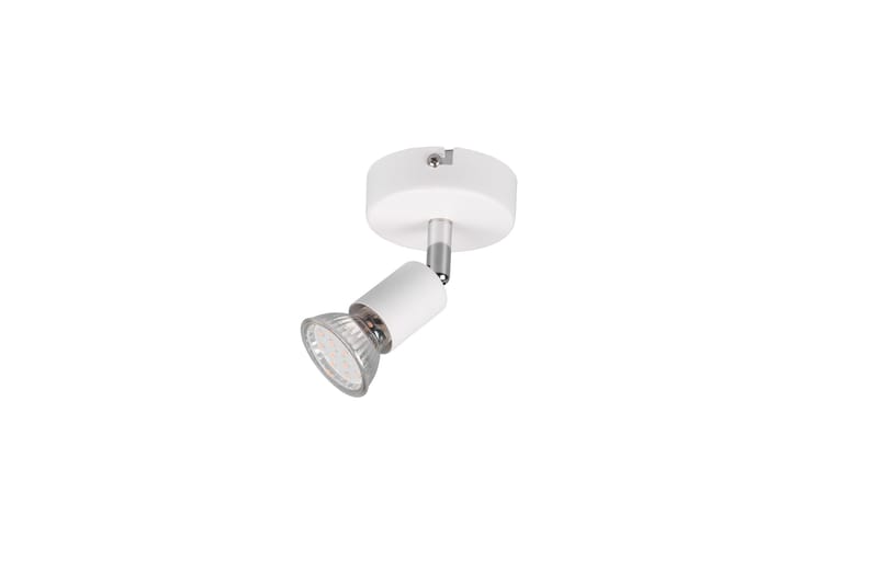 Trio Lighting Paris spotlight 1L GU10 matt hvit - Belysning - Lyspærer & lyskilder - Spotlights & downlights - Veggspotlight