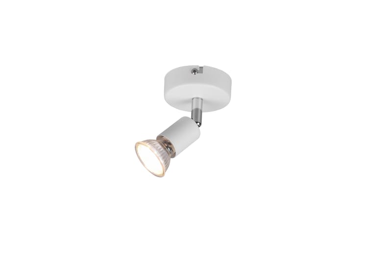 Trio Lighting Paris spotlight 1L GU10 matt hvit - Belysning - Lyspærer & lyskilder - Spotlights & downlights - Veggspotlight