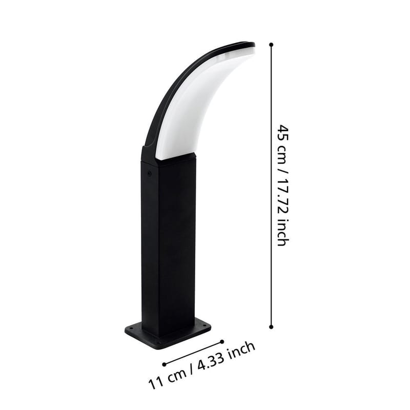 Pullert Fiumicino - 11 cm - Belysning - Utebelysning