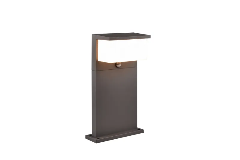 Trio Lighting Nestos LED Pullert 45 cm antrasitt bevegelsessensor