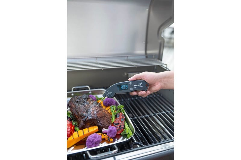 Digital Termometer Mustang Sammenleggbar - Hage - Griller - Grilltilbehør