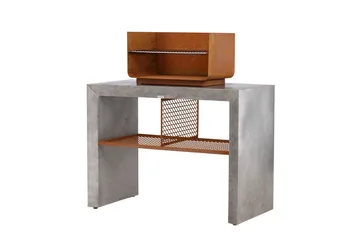 Velas Utekjøkken m/ Grill 120x60 cm - Lysegrå - Hage - Griller - Utekjøkken - Komplette utekjøkken
