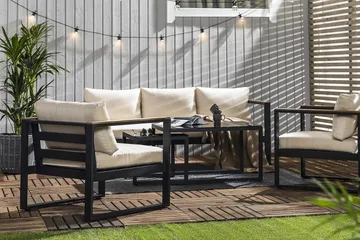 Aspvik Sofagruppe - Hagemøbler - Loungemøbler - Sofagruppe utendørs