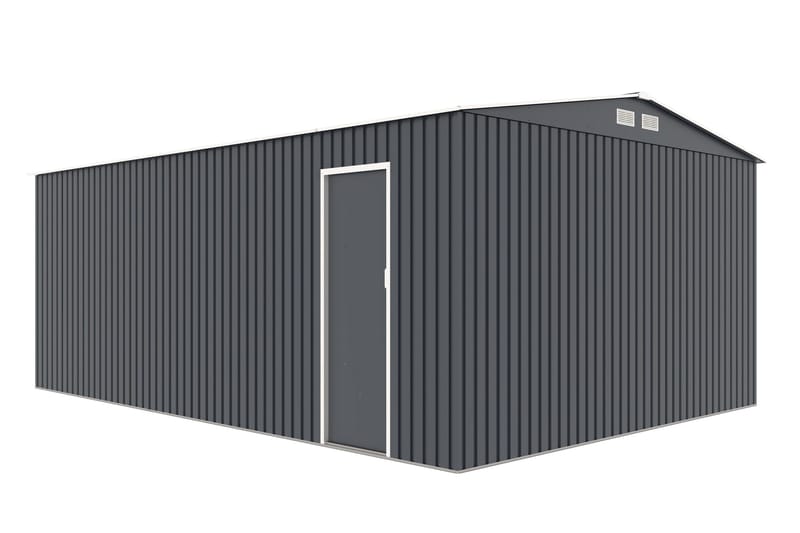 Förråd Eddison 20,5 m² Dark grey - Hage - Uterom & feriehus - Lagringshus & boder - Redskapsboder