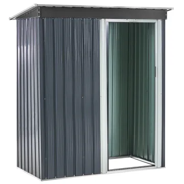 Hagebod Aisone 89x150 cm - Grå/hvit - Hage - Uterom & feriehus - Lagringshus & boder - Verktøybod